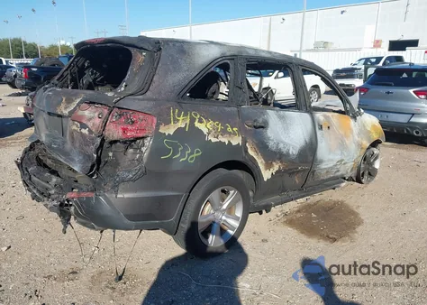 2012 Acura Mdx from USA, damaged, VIN 2HNYD2H25CH545338